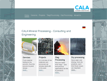 Tablet Screenshot of cala-at.com
